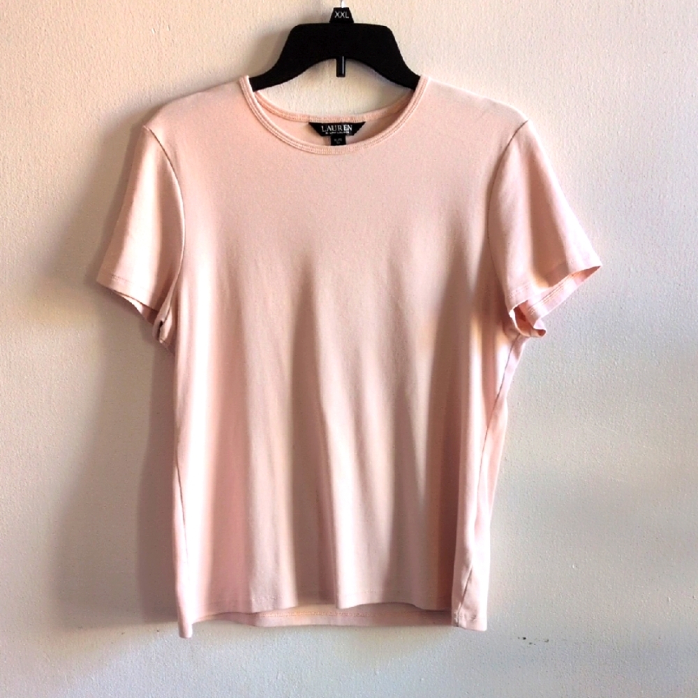 Lauren Ralph Lauren Pink Women's Top Size XL